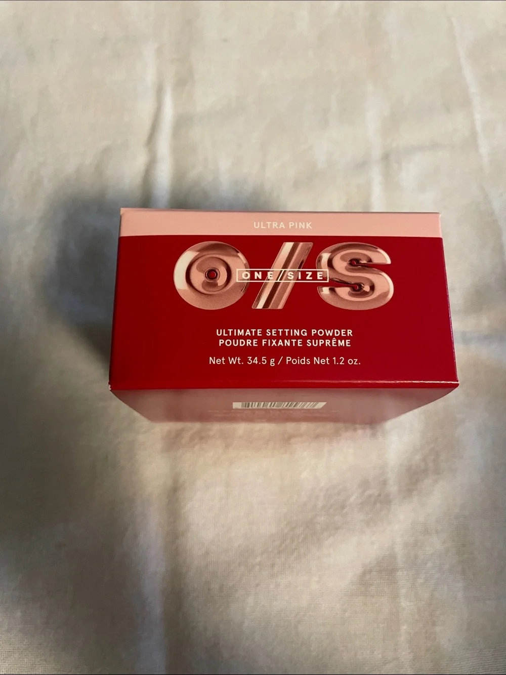 ONE/SIZE Ultimate Setting Powder - Red & Pink Packaging